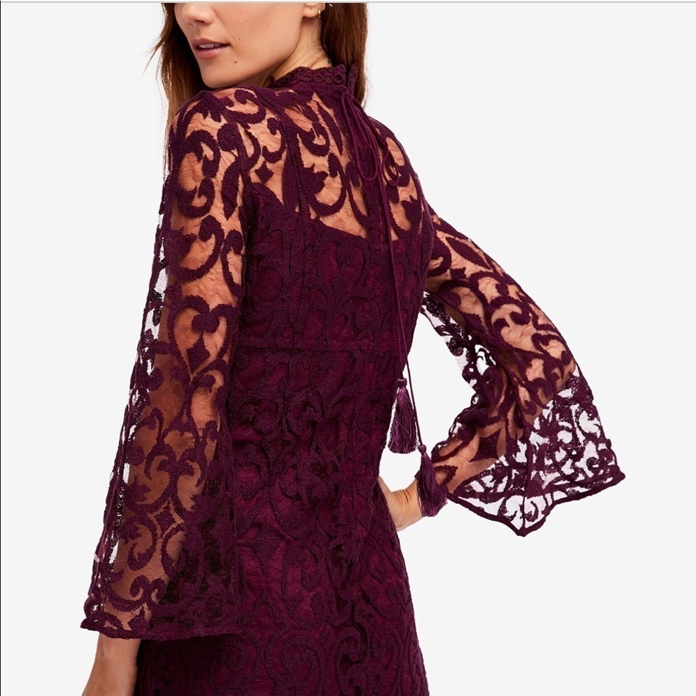 Free People North Star sequins and lace mini dress - Picture 2 of 6